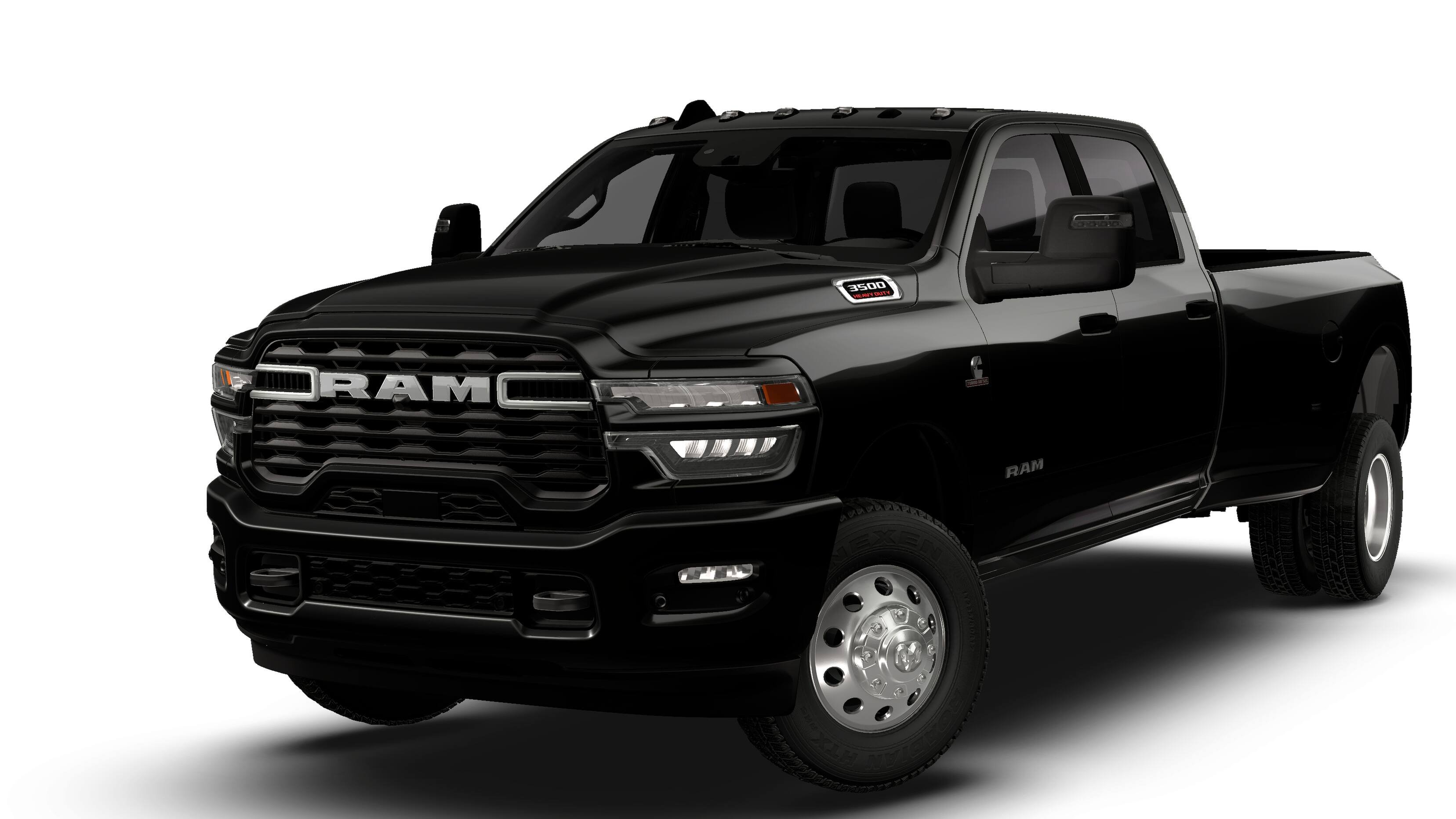 New 2026 Diamond Black Crystal Pearl-Coat Exterior Paint RAM BIG HORN image 13