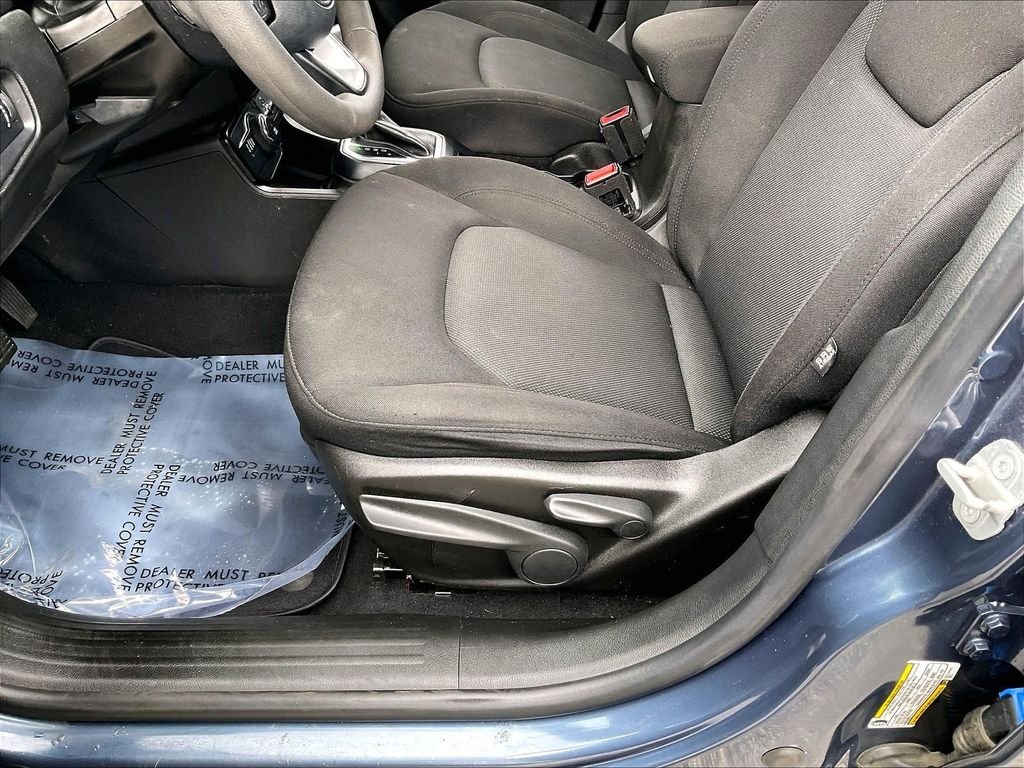 Used 2021 Slate Blue Pearlcoat Jeep Sport image 32