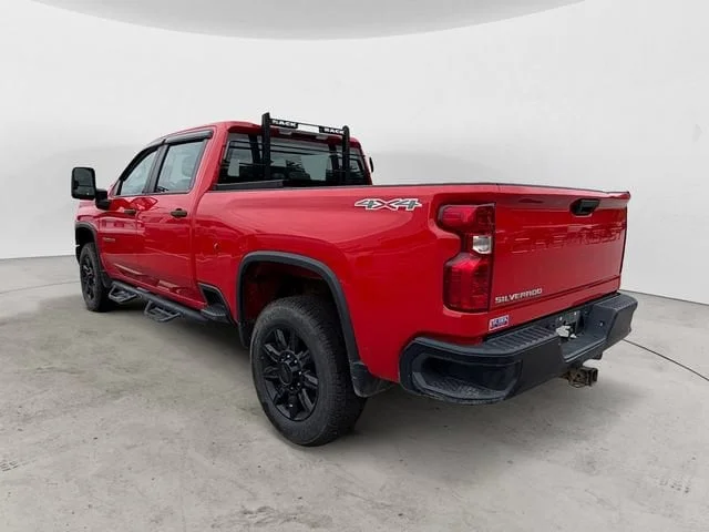 Used 2021 Red HOT Chevrolet Work Truck image 2