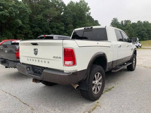 Used 2018 Pearl White Ram Laramie Longhorn image 7