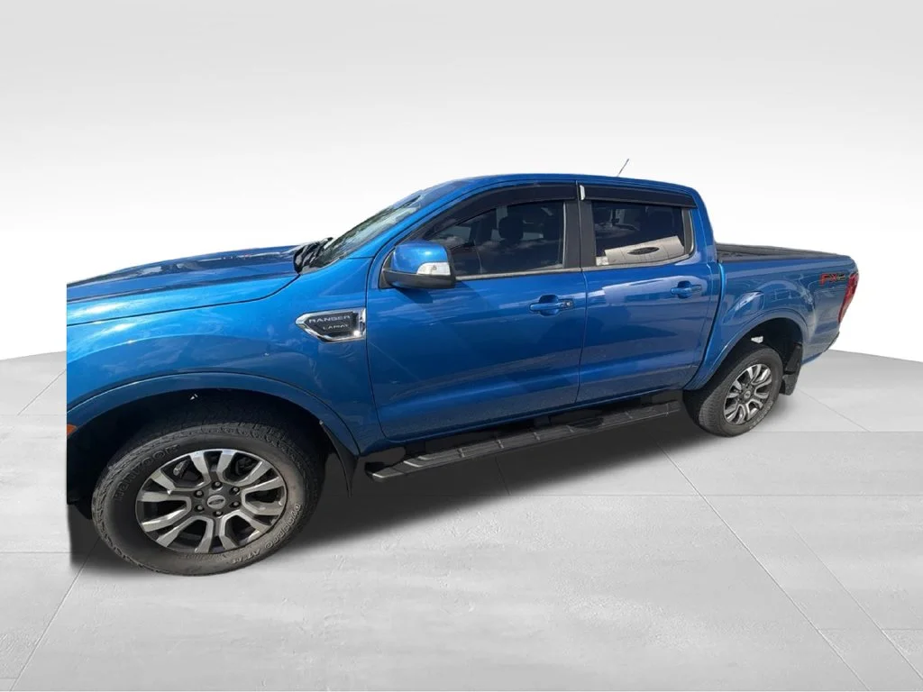 Used 2021 Blue Ford Lariat image 5