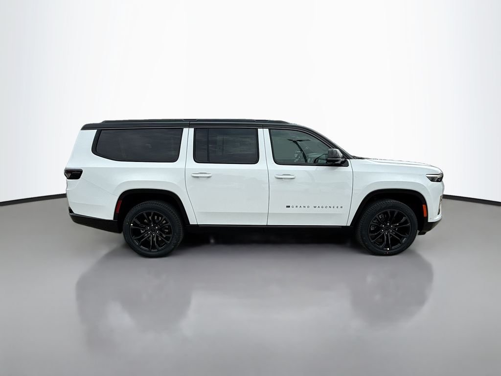 New 2026 Bright White Clear-Coat Exterior Paint Jeep Summit Obsidian image 3