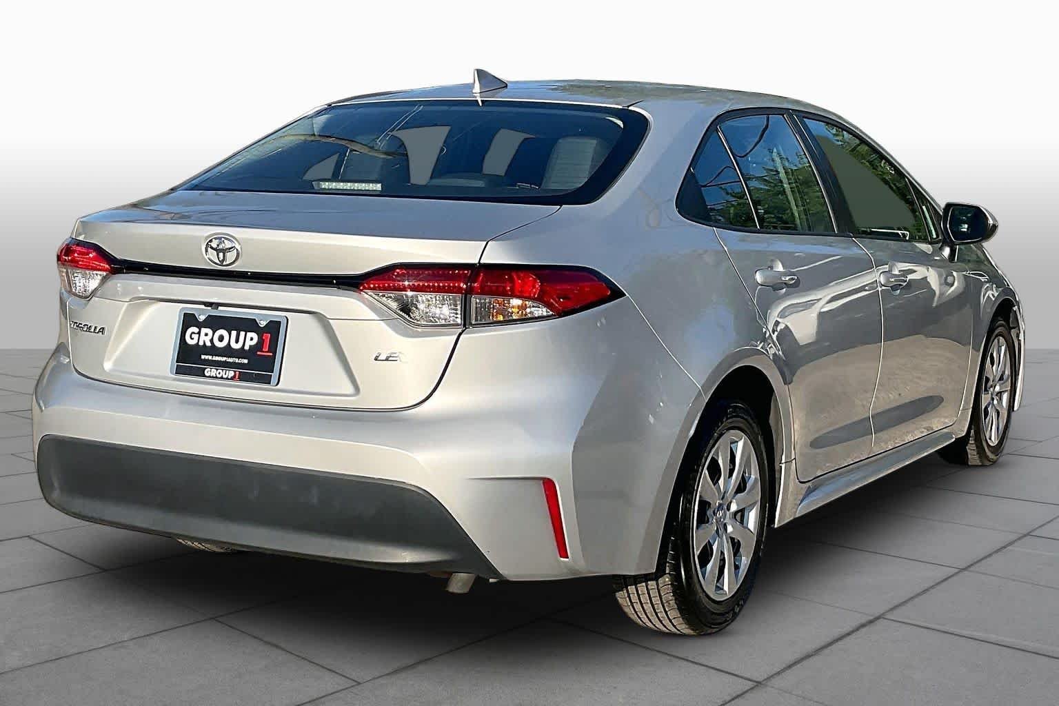 Used 2024 Classic Silver Metallic Toyota LE image 13