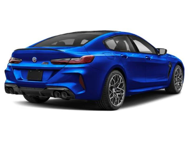 Used 2024 Marina Bay Blue Metallic BMW Competition image 2