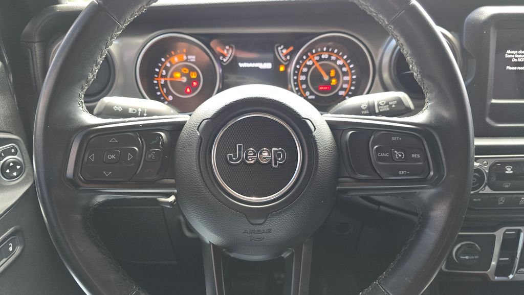 Used 2022 Black Clearcoat Jeep Unlimited Willys image 26