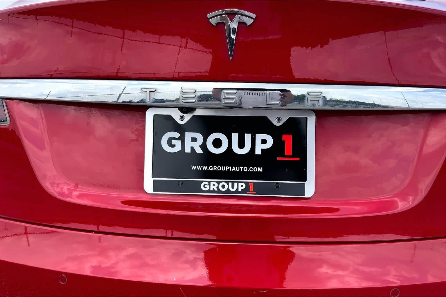 Used 2020 Red Multi-Coat Tesla Long Range Plus image 14