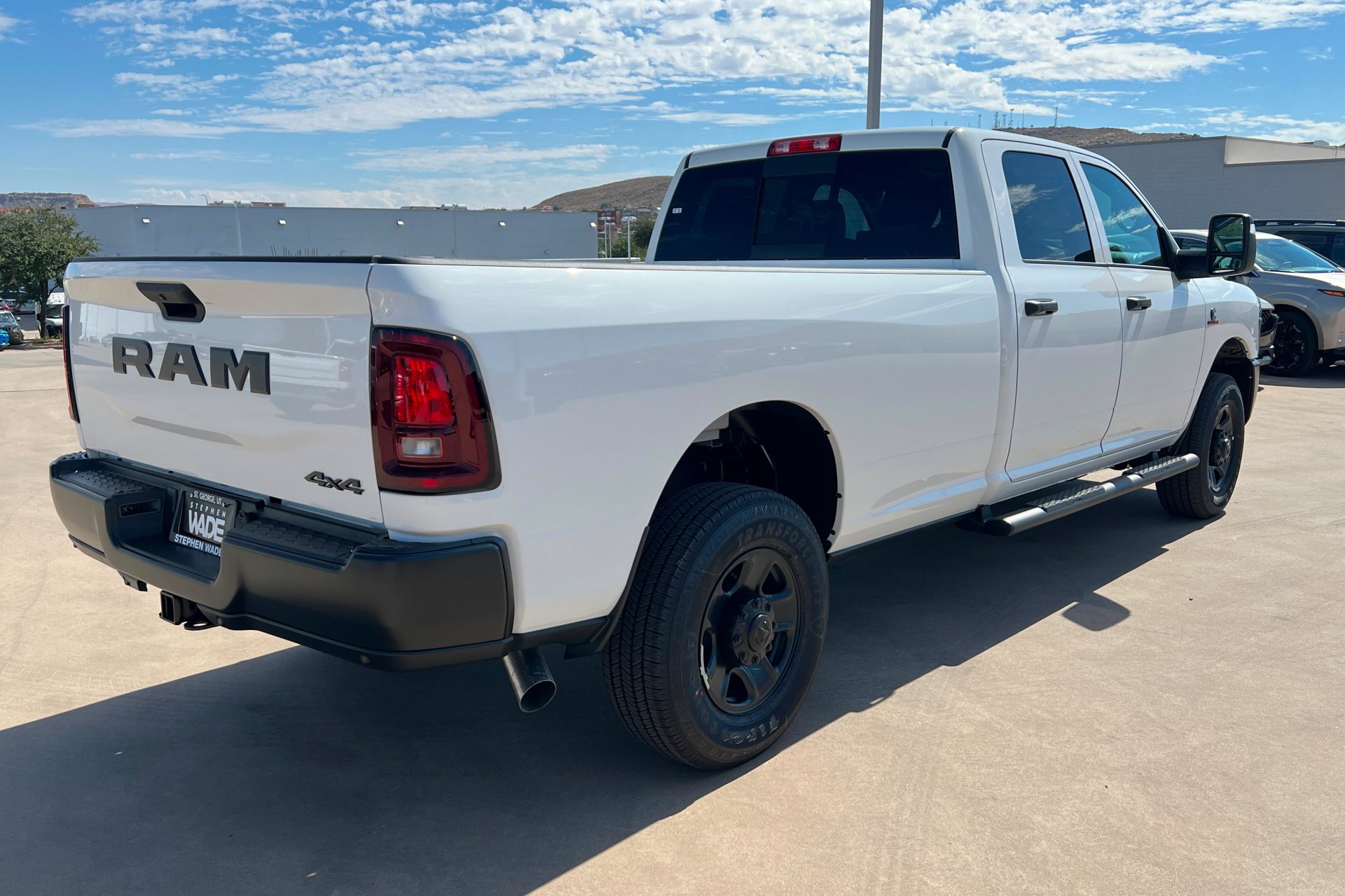 New 2027 Bright White Clear-Coat Exterior Paint RAM Tradesman image 6