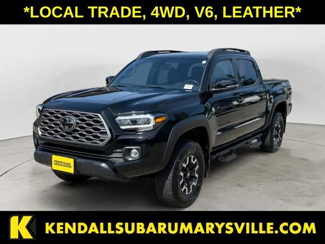 Used 2022 Midnight Black Metallic Toyota TRD Off-Road image 1