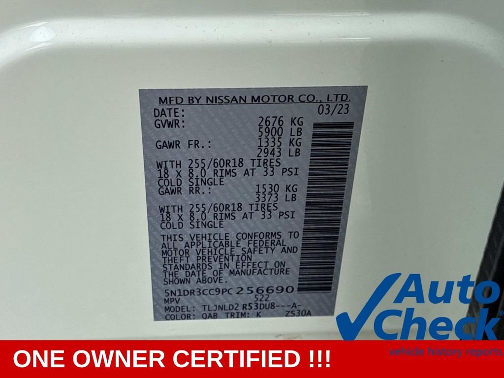 Used 2023 White Nissan SL image 24