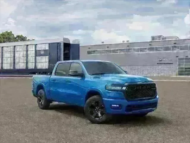 New 2026 Hydro Blue Pearl-Coat Exterior Paint RAM BIG HORN image 48