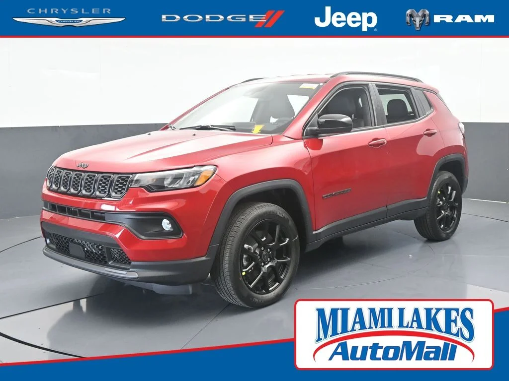 New 2026 Red Hot Pearlcoat Jeep Latitude image 1
