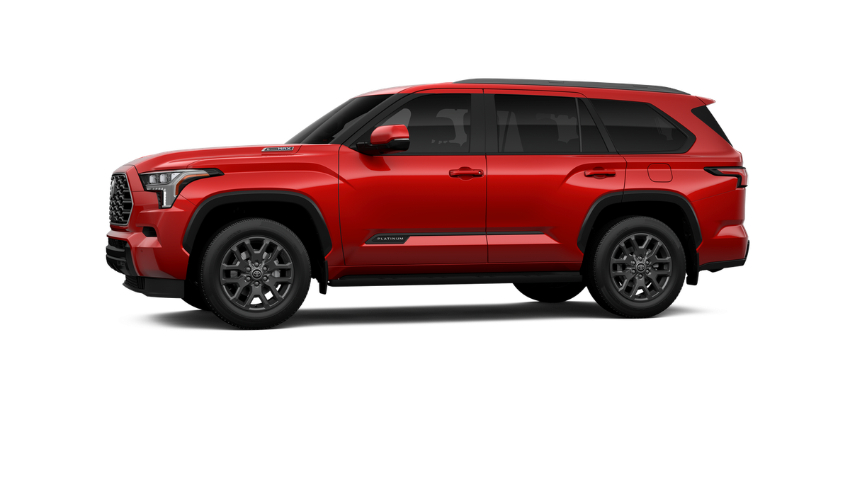New 2026 Supersonic Red Toyota Platinum image 3