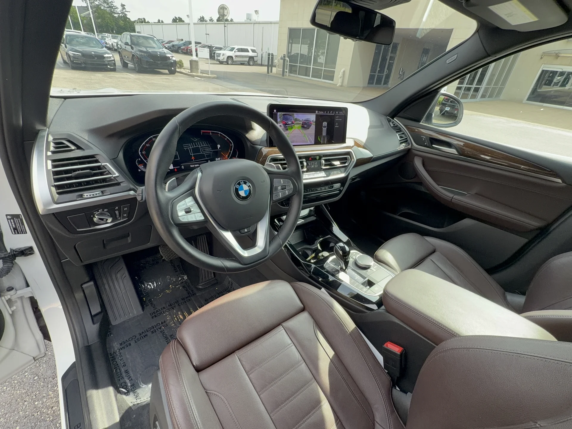 Used 2022 MINERAL WHITE BMW xDrive30i image 10