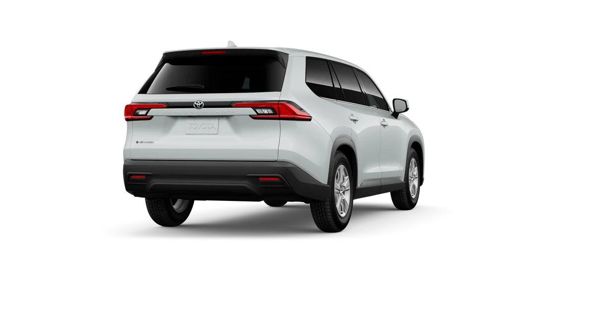 New 2026 Wind Chill Pearl Toyota Hybrid LE image 9