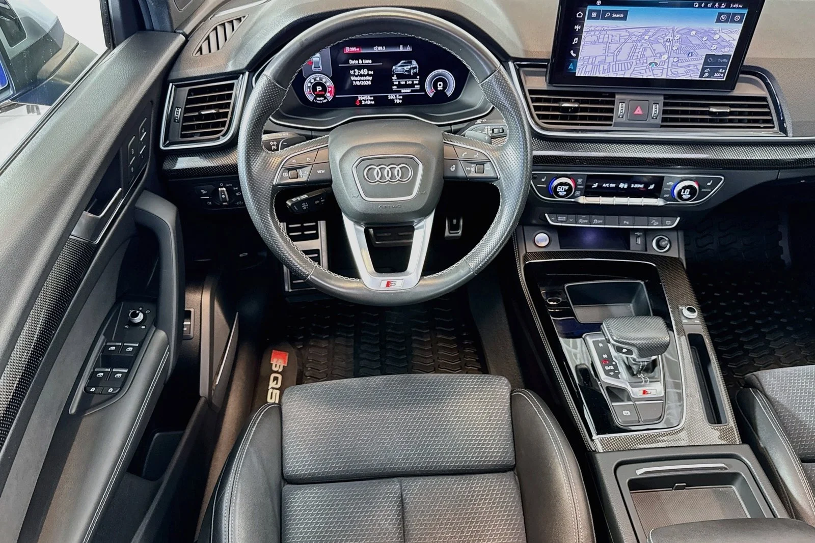 Used 2022 Blue Audi Premium Plus image 21