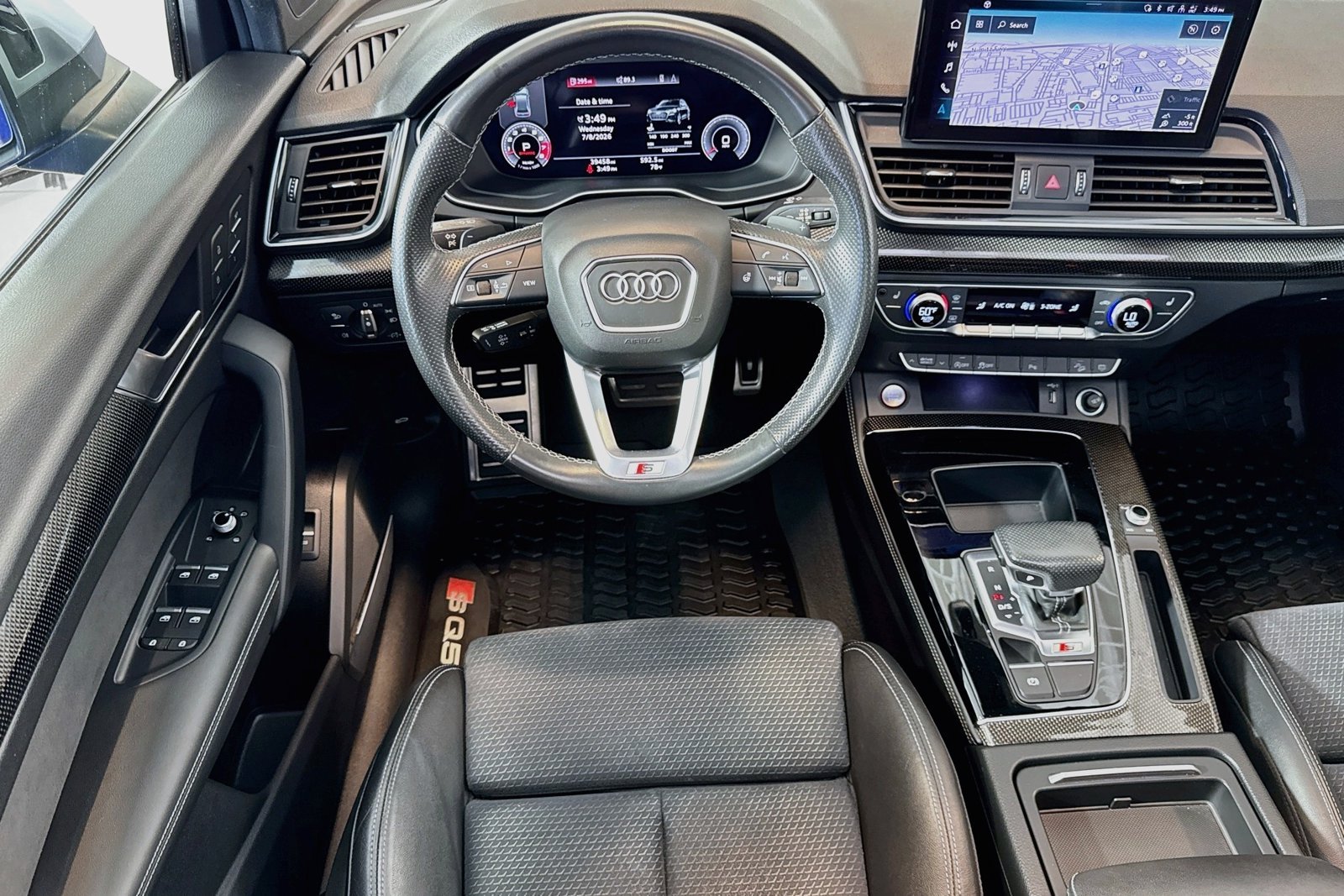 Used 2022 Blue Audi Premium Plus image 21