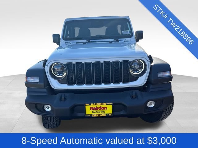 New 2026 Bright White Clearcoat Jeep Sport S image 2