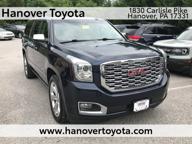 Used 2018 Dark Sapphire Blue Metallic GMC Denali image 1
