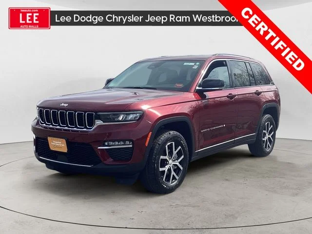 Certified Used 2023 Velvet Jeep Limited image 1