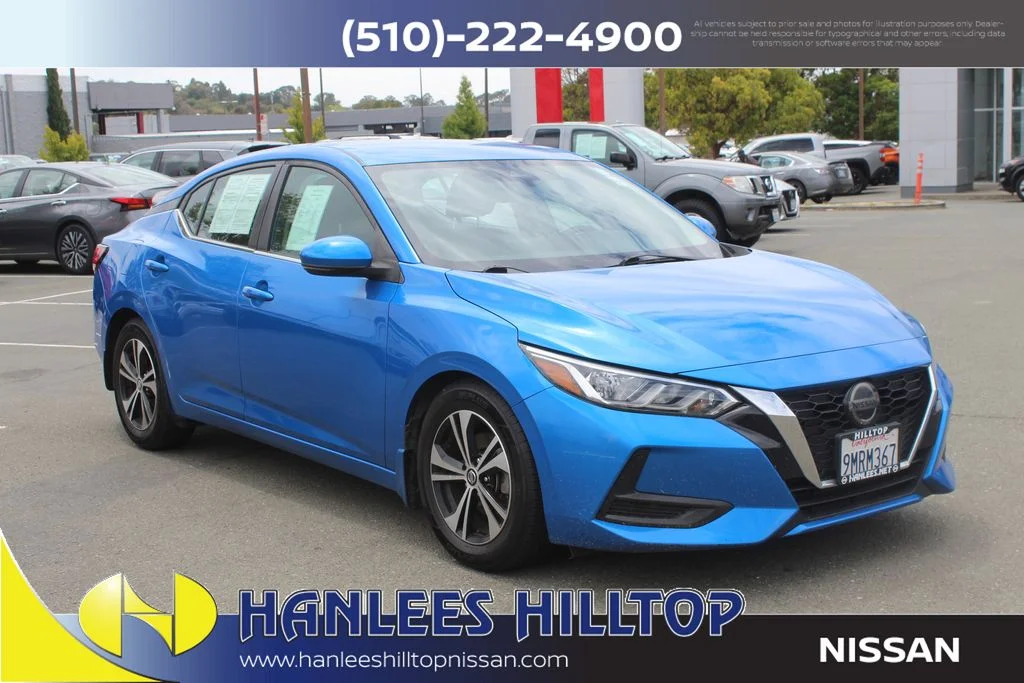 Used 2020 Blue Nissan SV image 5
