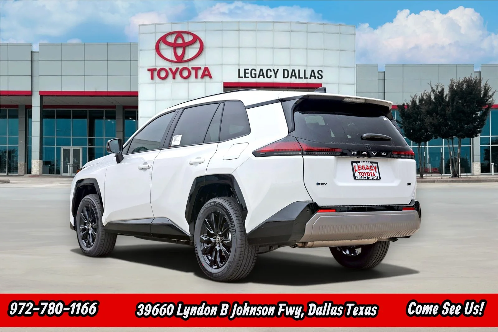 New 2026 White Toyota SE image 6