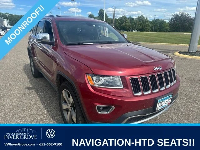 Used 2015 Red Jeep Limited image 1