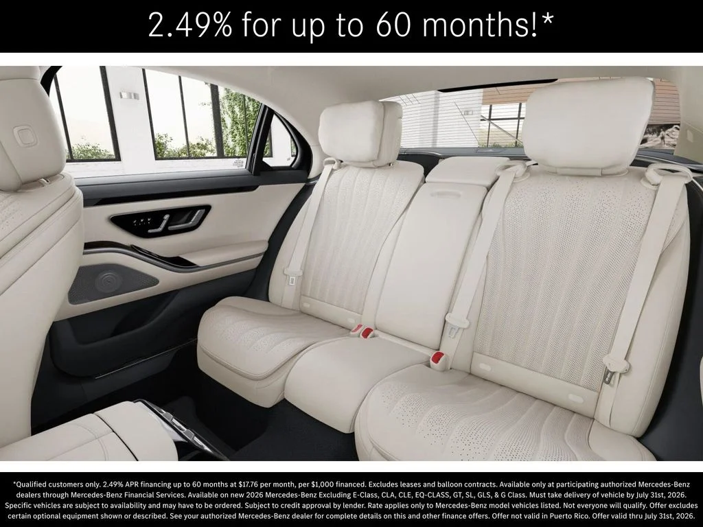 New 2026 MANUFAKTUR Moonlight White Metallic Mercedes-Benz S 500 image 5