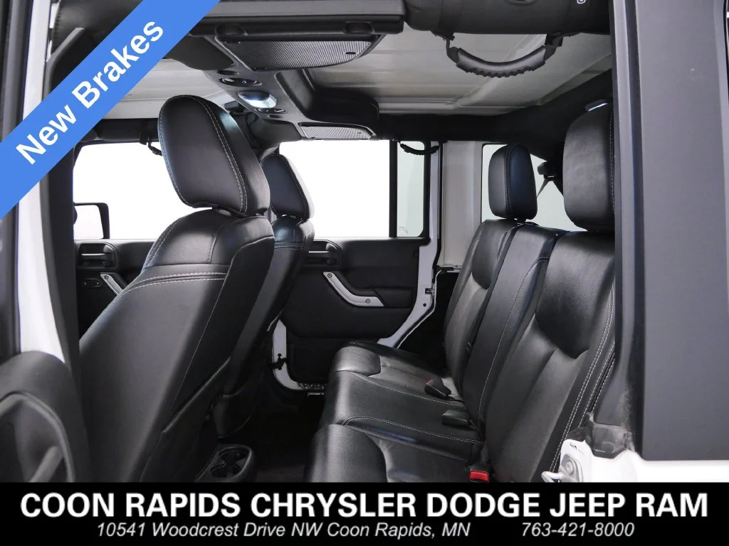 Certified Used 2017 White Jeep Unlimited Sahara image 11