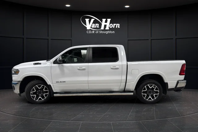 Used 2025 Ivory White Ram Laramie image 6