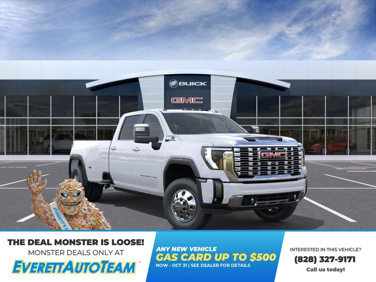 New 2026 Summit White GMC Denali DRW image 1