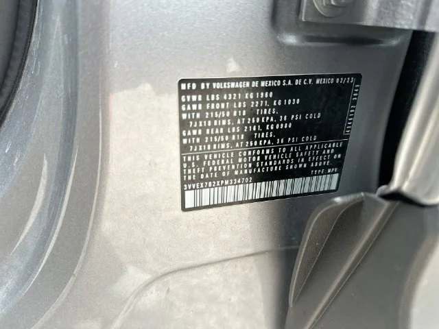 Certified Used 2023 Silver Volkswagen 1.5T SE image 37