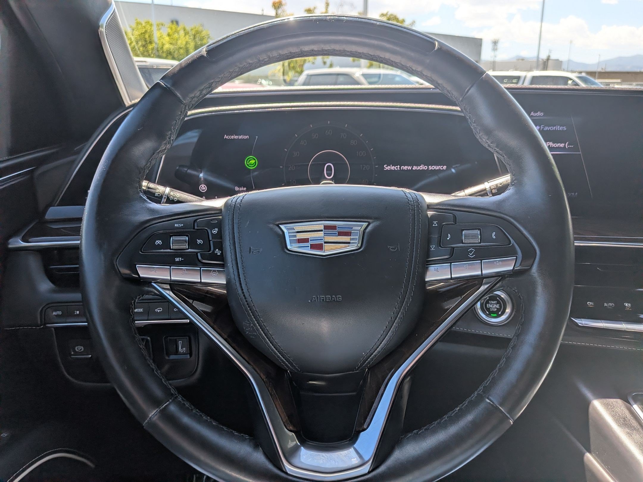 Certified Used 2022 CRYSTAL WHITE TRICOAT Cadillac Premium Luxury Platinum image 14