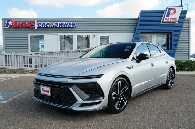Used 2024 Aero Silver Matte Hyundai N Line image 1