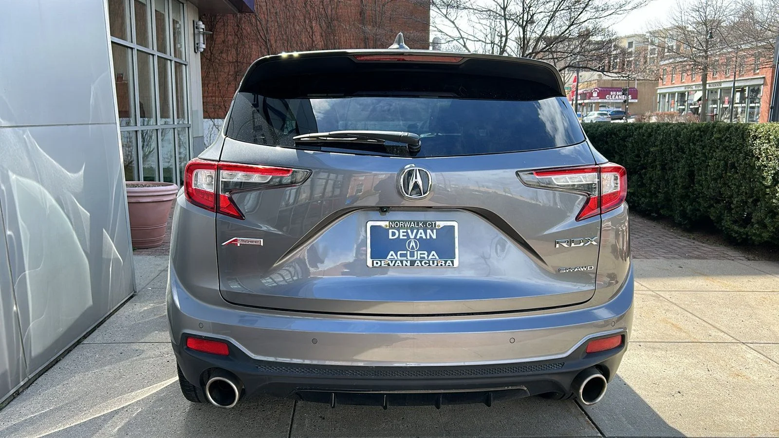 Certified Used 2023 Liquid Carbon Metallic Acura SH-AWD A-SPEC image 4