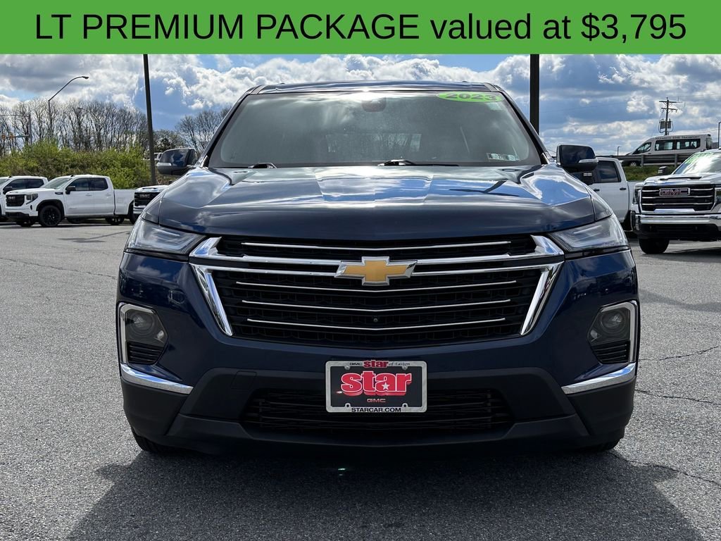 Used 2023 Northsky Blue Metallic Chevrolet LT Leather image 3