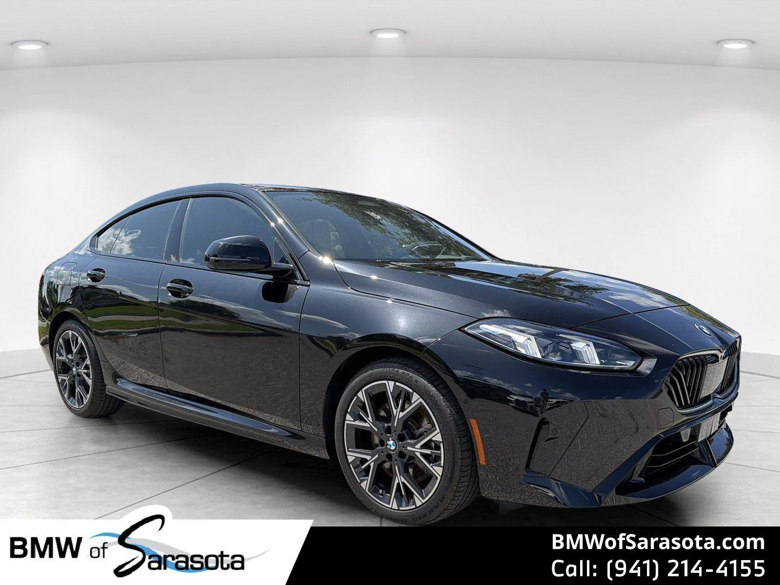 New 2026 Black Sapphire Metallic BMW 228 Gran Coupe image 1