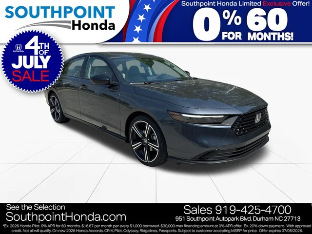 2026 Honda Accord SE