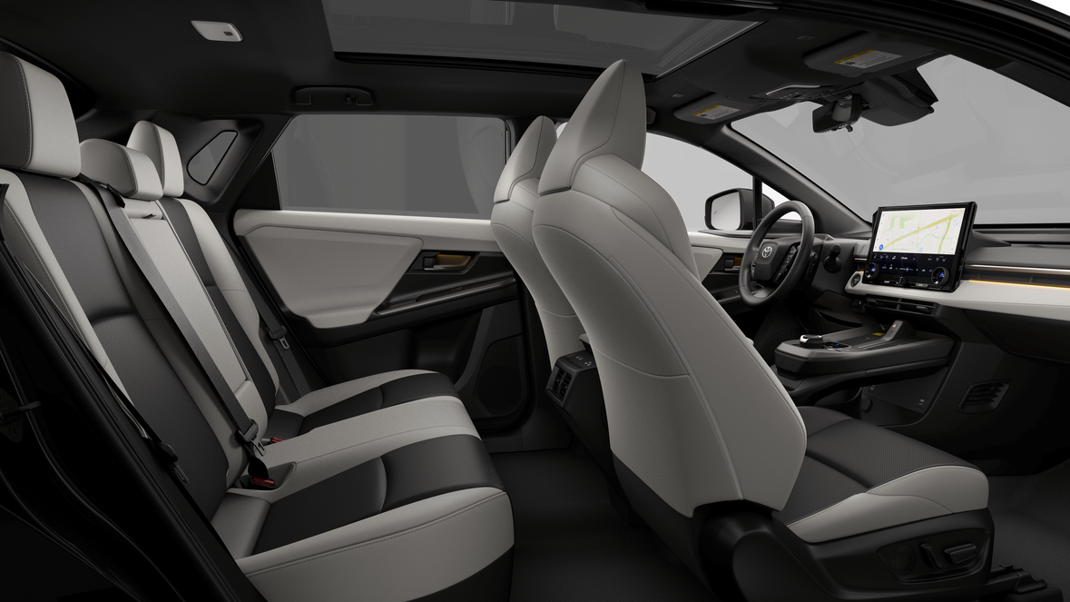 New 2027 Wind Chill Pearl with Midnight Black Metallic roof Toyota Limited image 7