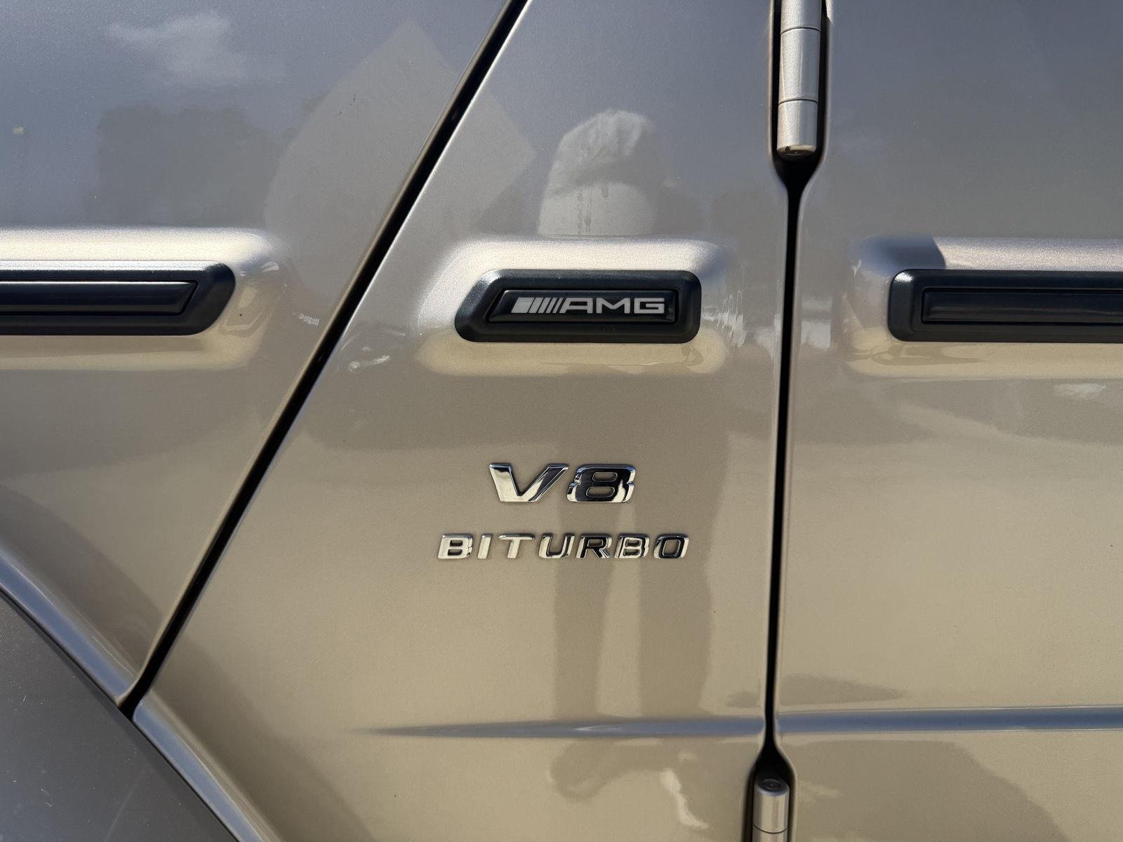 Certified Used 2025 MANUFAKTUR Desert Silver metallic Mercedes-Benz AMG® G 63 image 5