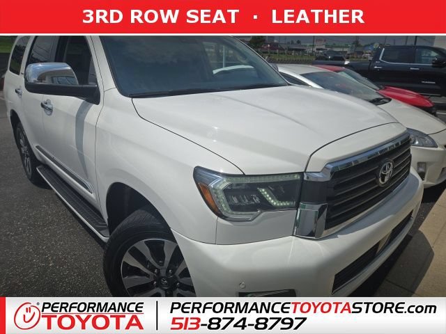 Used 2019 Super White Toyota Limited image 1