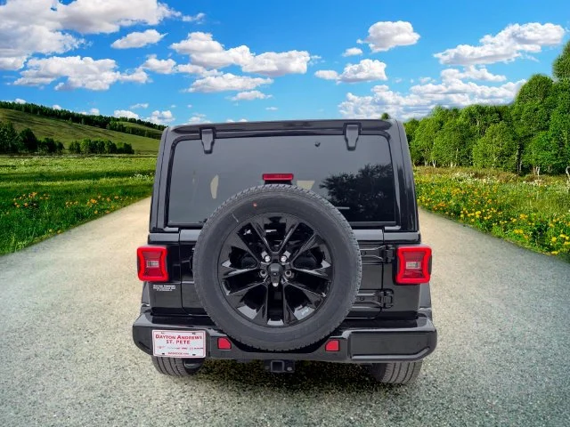 Certified Used 2022 Black Jeep Unlimited Sahara High Altitude image 5