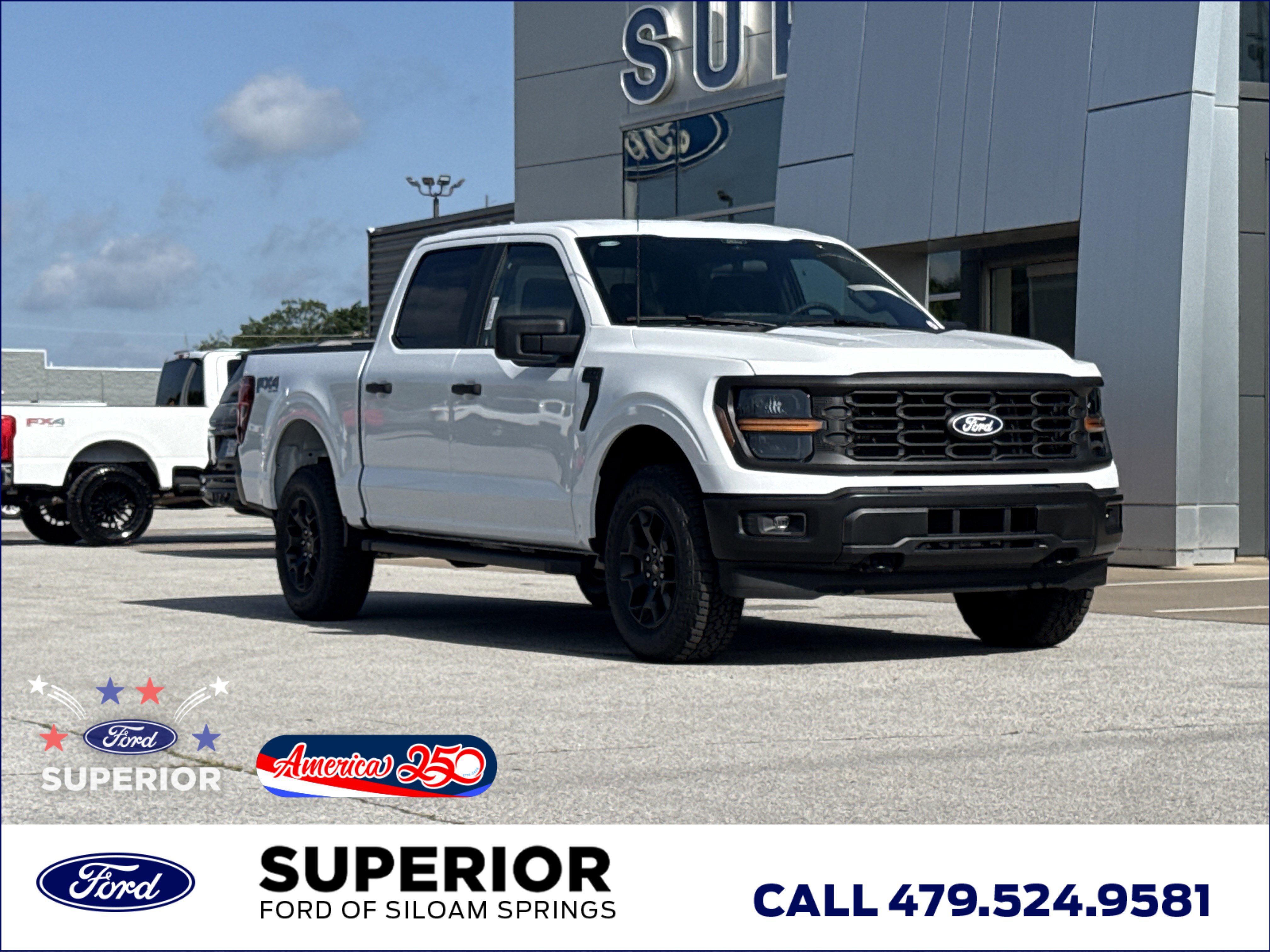 New 2026 Oxford White Ford STX 4WD image 1