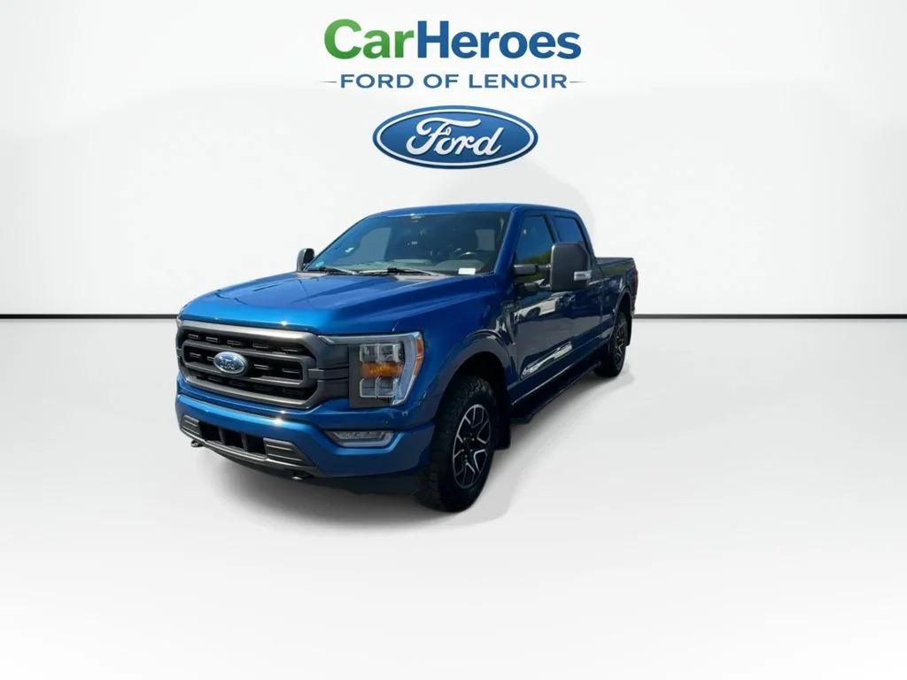 Used 2022 Atlas Blue Metallic Ford XLT image 5