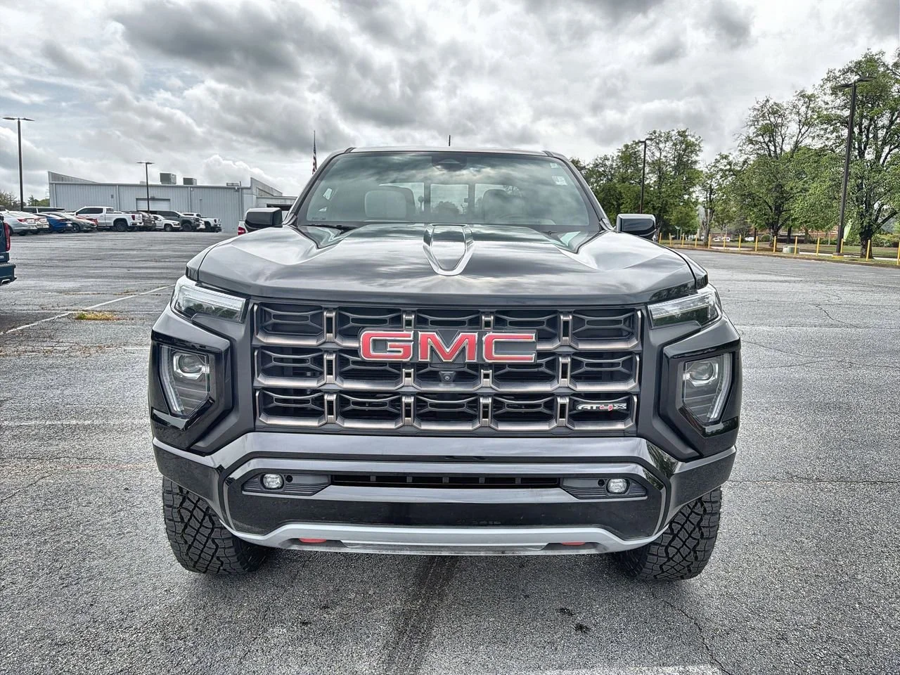 Used 2024 Onyx Black GMC AT4X image 3