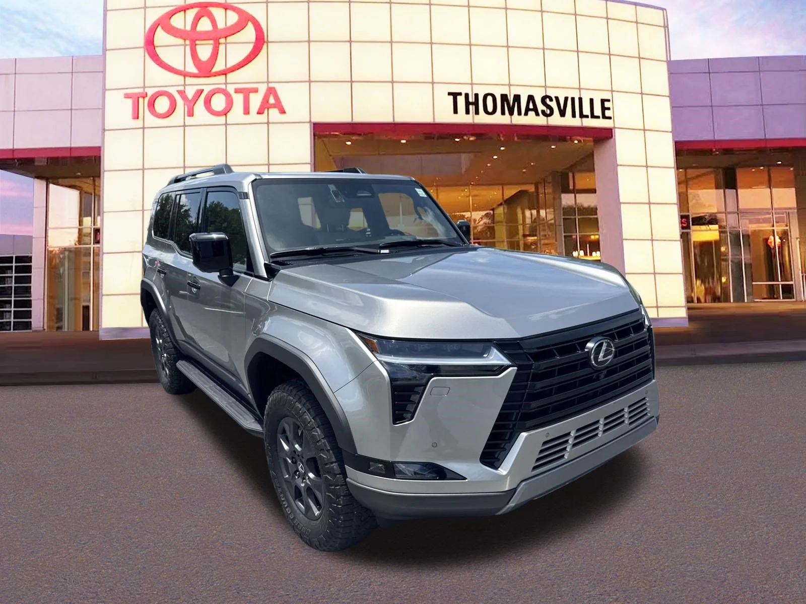 Used 2026 Silver Lexus 550 Overtrail+ image 3