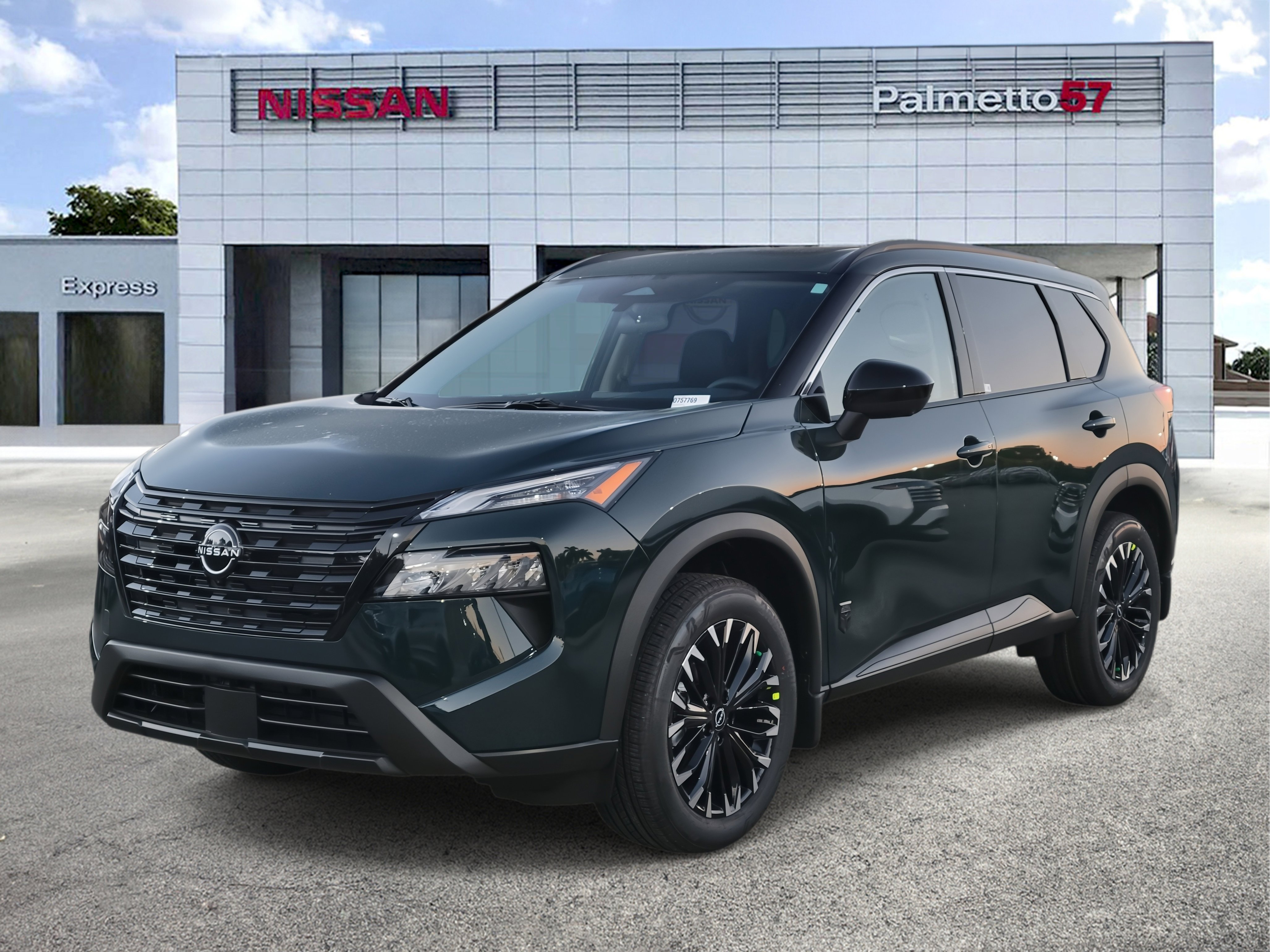New 2026 Obsidian Green Pearl Nissan SV image 3