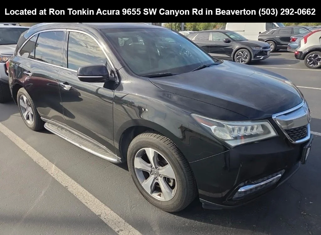Used 2014 Crystal Black Pearl Acura 3.5L image 1