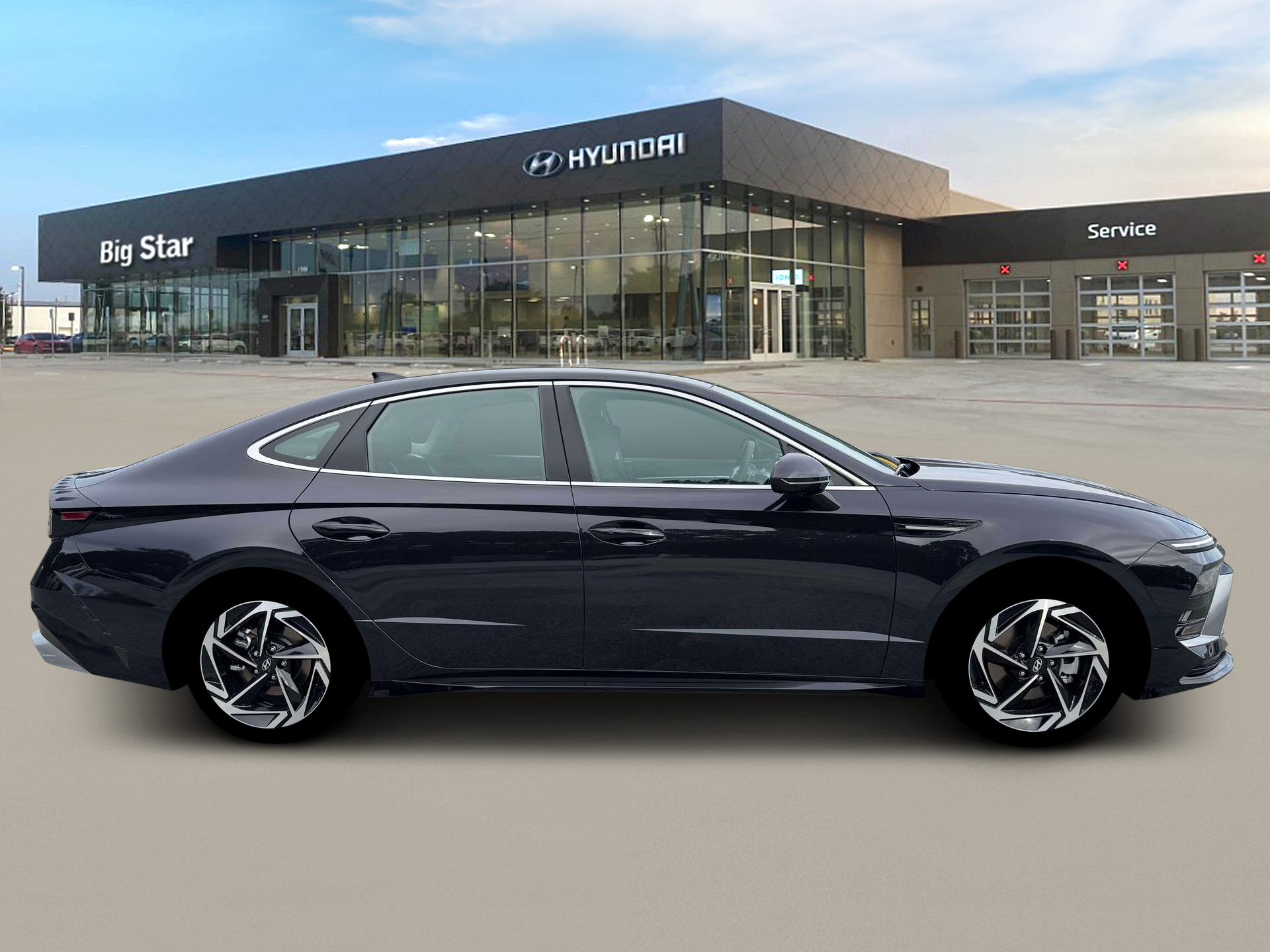 New 2026 Carbon Blue Hyundai SEL Sport image 28