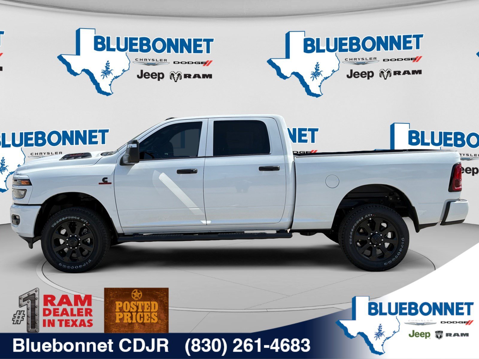 New 2027 Bright White Clear-Coat Exterior Paint RAM Black Express image 8
