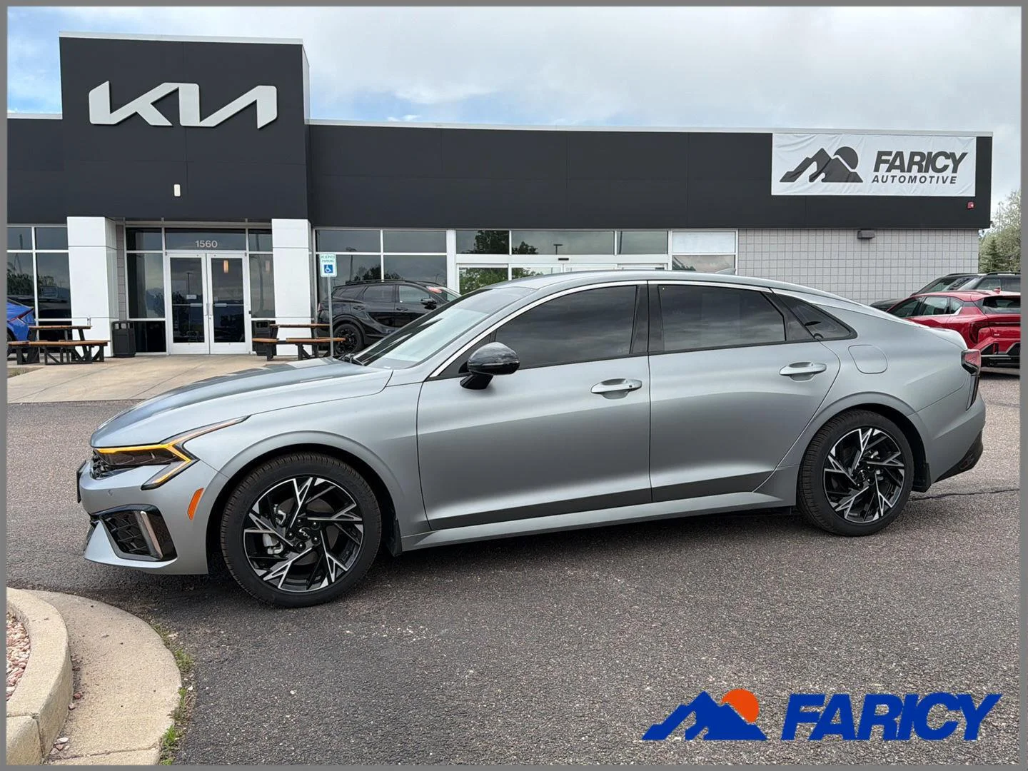 Used 2026 Steel Matte Gray Kia GT-Line image 1